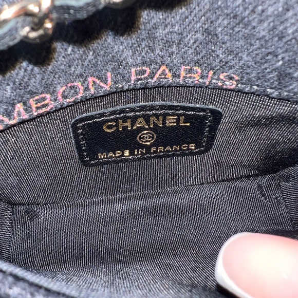 Chanel Denim Mini Fringe Flap - Picture 5 of 8